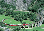 The Brusio spiral viaduct, Graubünden
