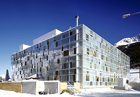 CUBE Savognin, Savognin. Schweiz.