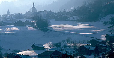 Val-d'Illiez im Winter Val-d'Illiez im Winter