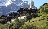 School and church of Albinen