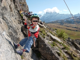 Sport- und Familienklettern auf Melchsee-Frutt