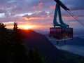 Sonnenuntergang Klewenalp-Bahn