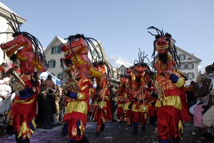 Fasnacht in der Region Vierwaldstättersee