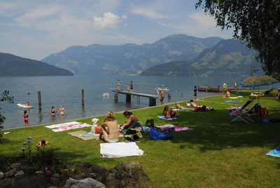 Beach of Beckenried