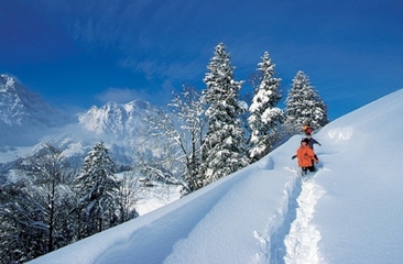 Winterwandern in Brunni