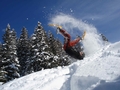 Snowshoeing on Mount Bannalp