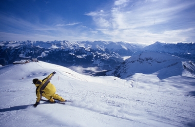Schneespass in der Panoramawelt Lungern-Schönbüel