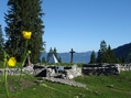 Aelggialp - geografischer Mittelpunkt der Schweiz
