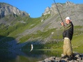 Fischen am Seefeldsee auf Älggialp