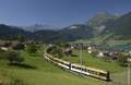 Die Zentralbahn unterwegs in der Region Vierwaldstättersee