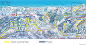 pistes de ski techniquement enneigées