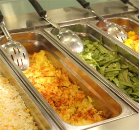Cafeterie of the Swiss University of Applied Science in Rapperswil - Lake Zurich region