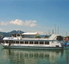 Hensa Ship - partyboot - Rapperswil-Jona - Region Zürichsee