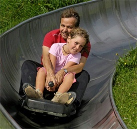 Giant sledge - Sattel-Hochstuckli - Lake Zürich region