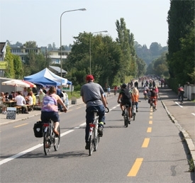 slowUp Zürichsee