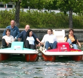 Pedalo rental - Richterswil - Lake Zürich region