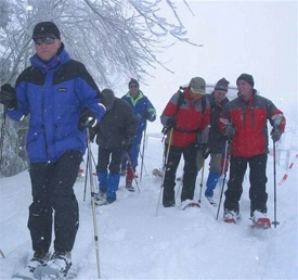 Atzmännig snowshoe trail - Goldingen - Lake Zürich region