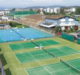 Sports complex - Tennis - Sqash - Rapperswil-Jona - Lake Zürich region