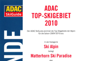 Auszeichnung ADAC SkiGuide 2010