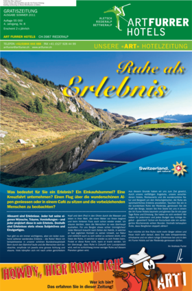 Ruhe als Erlebnis