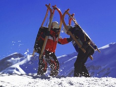 Schlittenspass im Kandertal