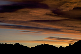 Lever de soleil dans la région d'Aletsch Lever de soleil dans la région d'Aletsch