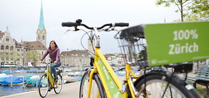 Geführte Fahrradtour in Zürich Geführte Fahrradtour in Zürich