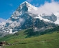 Eiger-Jungfrau Glacier Panorama View Kleine Scheidegg 