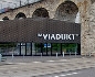 Viadukt Viaduktbögen Markthalle Zurich