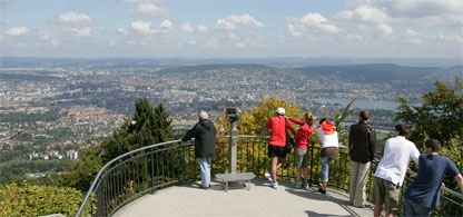 Aussicht vom Uetliberg Aussicht vom Uetliberg