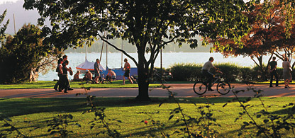 Seepromenade in Zürich Seepromenade in Zürich