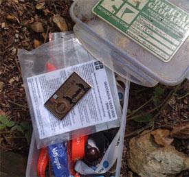 Geocaching - Lake Zurich region