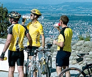 ... auf einer geführten Fahrradtour zwischen Limmat und Uetliberg ... auf einer geführten Fahrradtour zwischen Limmat und Uetliberg