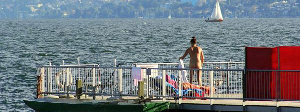 Sauna am See