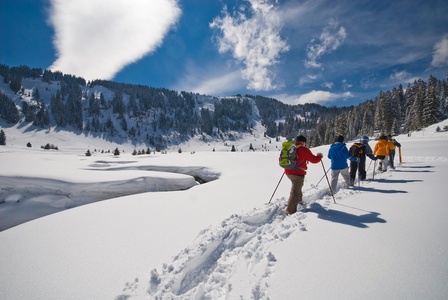 Geführte Schneeschuhtour