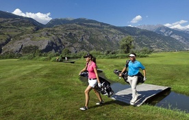 Golf course - Leuk Golf course - Leuk