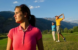 Golf course - Leuk Golf course - Leuk