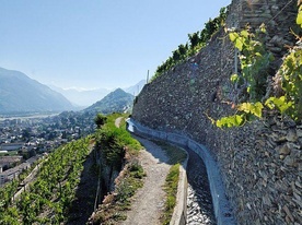 Bisse de Clavau - Sion
