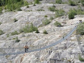 Proposition d'itinéraire d'été pont suspendu de Belalp-Riederalp