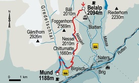 Nessjeri - Obersta - Stigwasser - Belalp