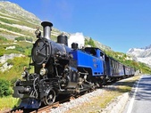 Steam Railway Furka-Bergstrecke - Oberwald