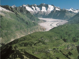 Kongresse und Seminare Aletschgletscher und Riederalp