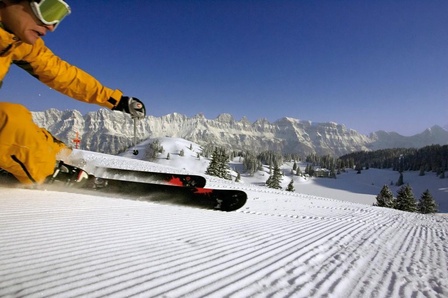 Wintersportgebiet Flumserberg