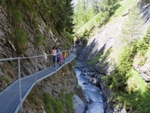 Itinéraire passerelles des eaux thermales Leukerbad