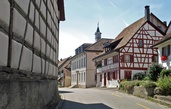 Der alte Dorfkern von Stetten