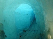 Eisgrotte im Rhonegletscher - Gletsch
