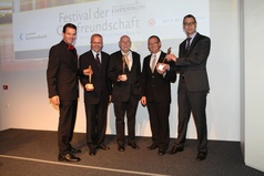 v.l. Felix Howald, Urs Hunkeler, Walter Schmid, Werner Marti, Stefano Planzer