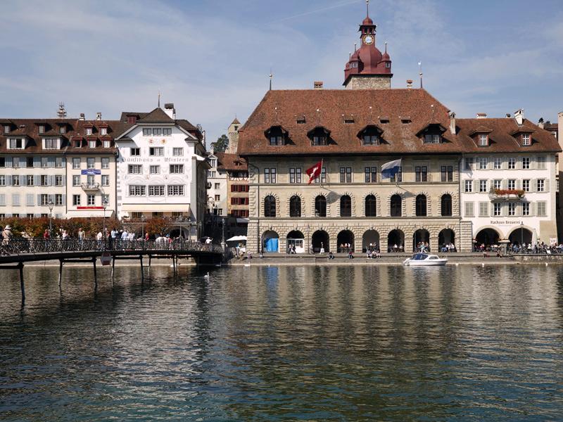 Rathaus Luzern an der Reuss