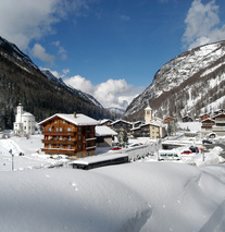 Winter in Saas-Balen