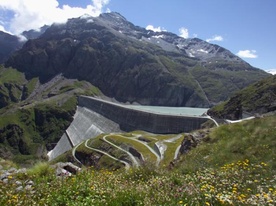 Grande Dixence dam - Hérémece Grande Dixence dam - Hérémece